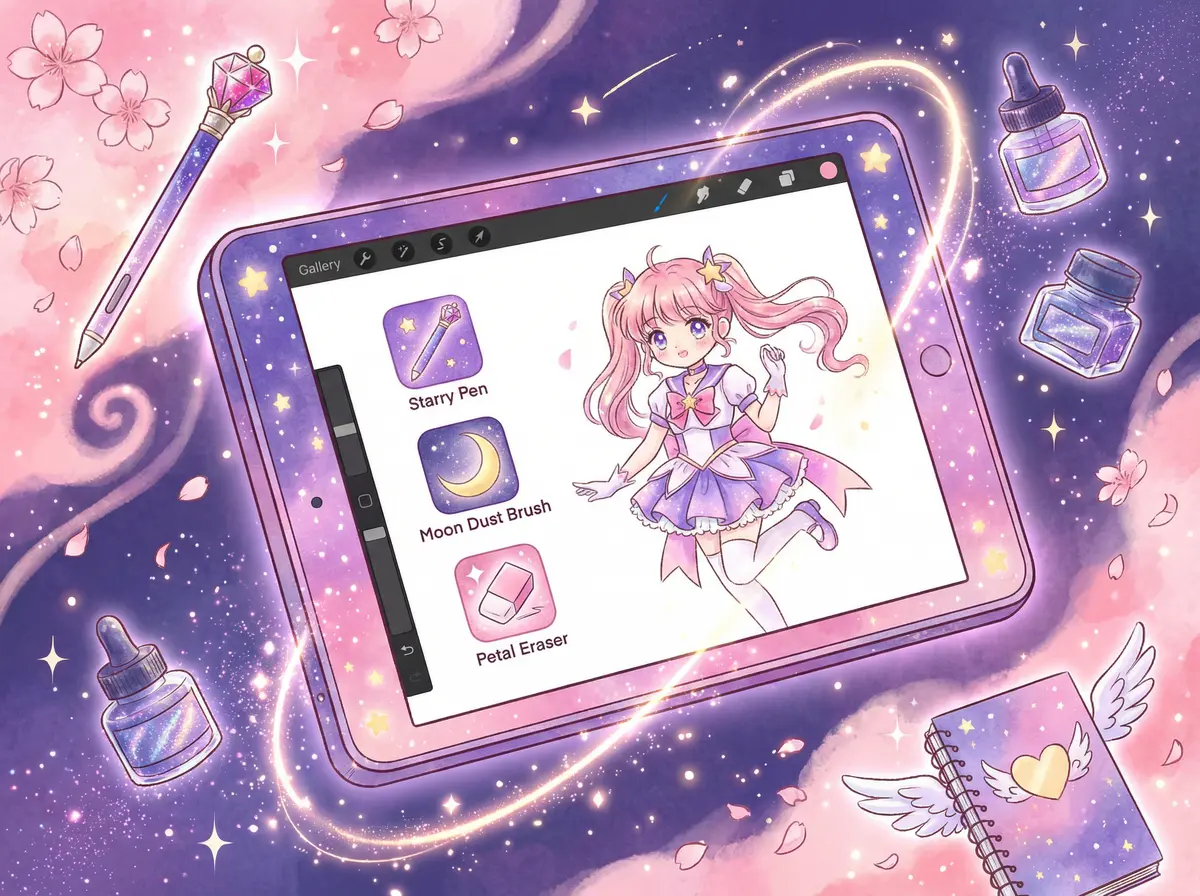 移动端创作工坊绘画界面 - 羞羞视频网站 APP功能展示